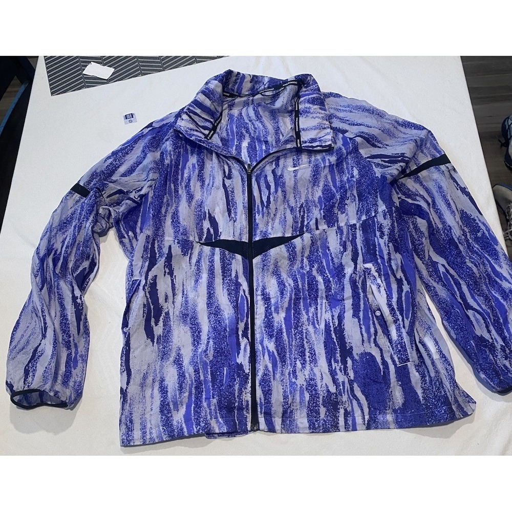 Men's Nike Windrunner Wild Run Running Windbreaker Jacket XL Blue DA1161-057